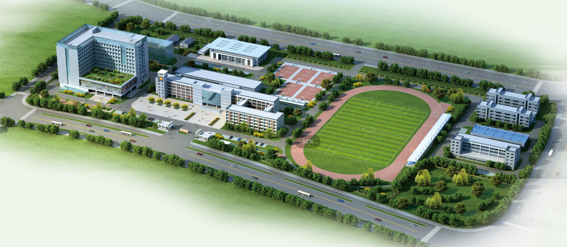 武汉市蔡甸职业教育中心学校实习实训综合楼